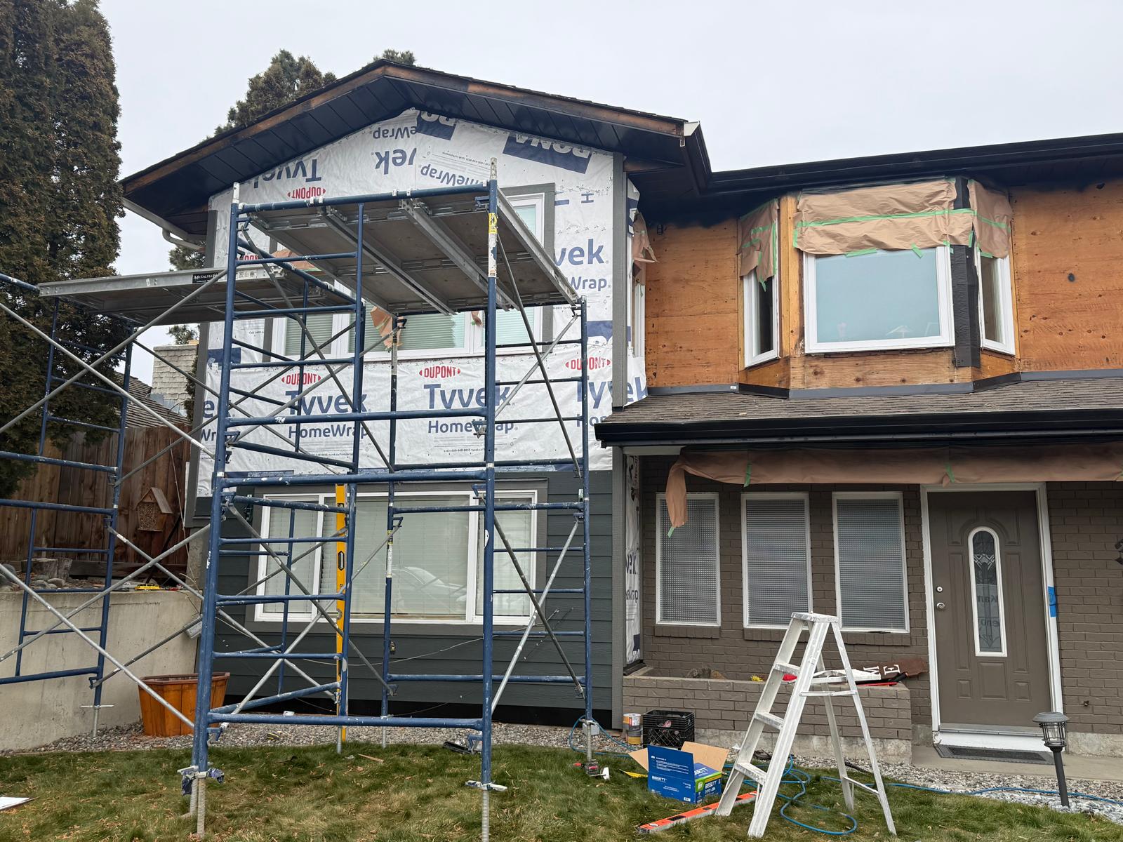 Finished basement and renovation interior by Kami Drywall and Renovation