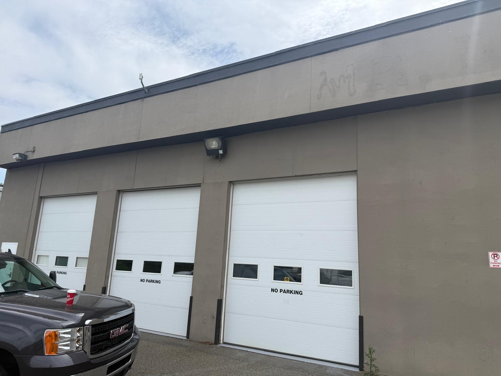 Exterior renovation progress