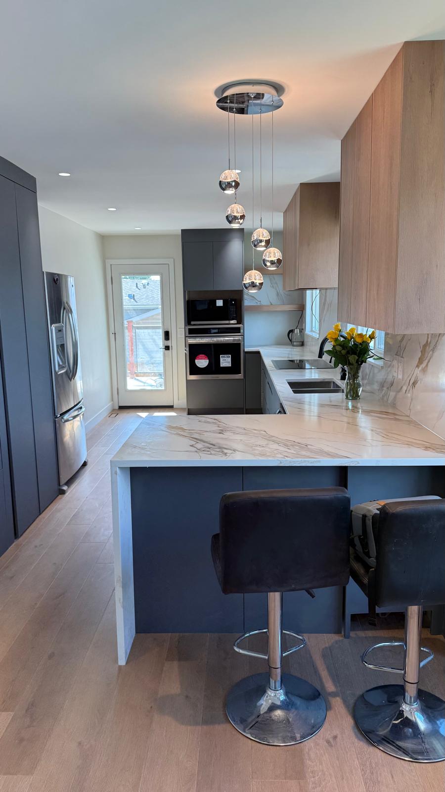 Finished renovation kitchen