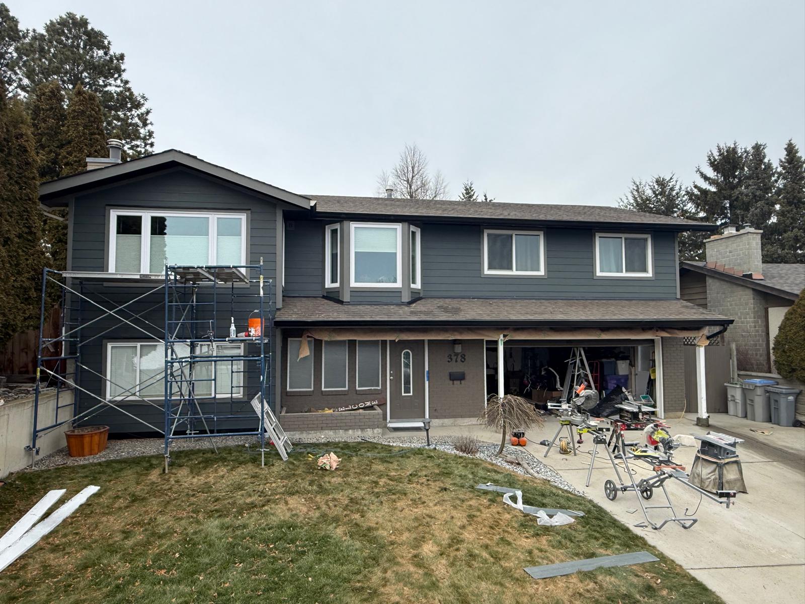 Exterior renovation completion