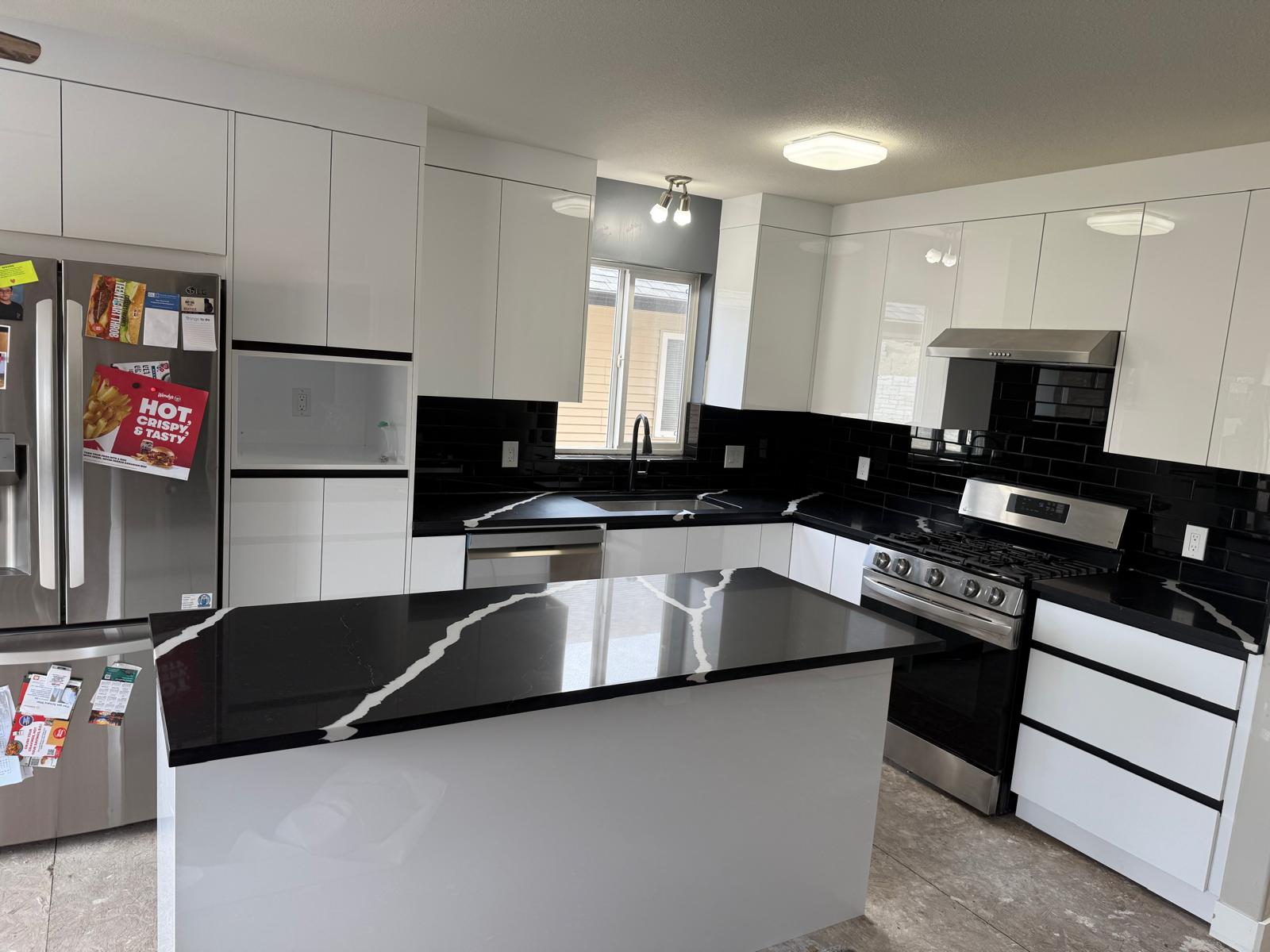 Finished kitchen renovation